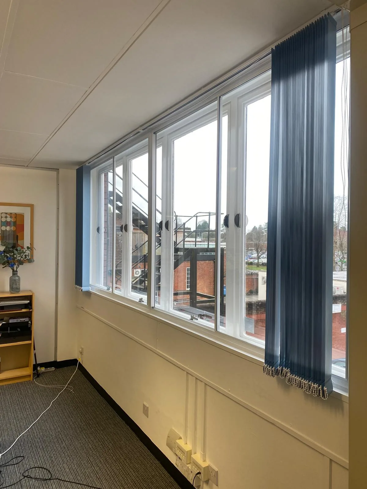 Slimline secondary glazing fitted in a period home