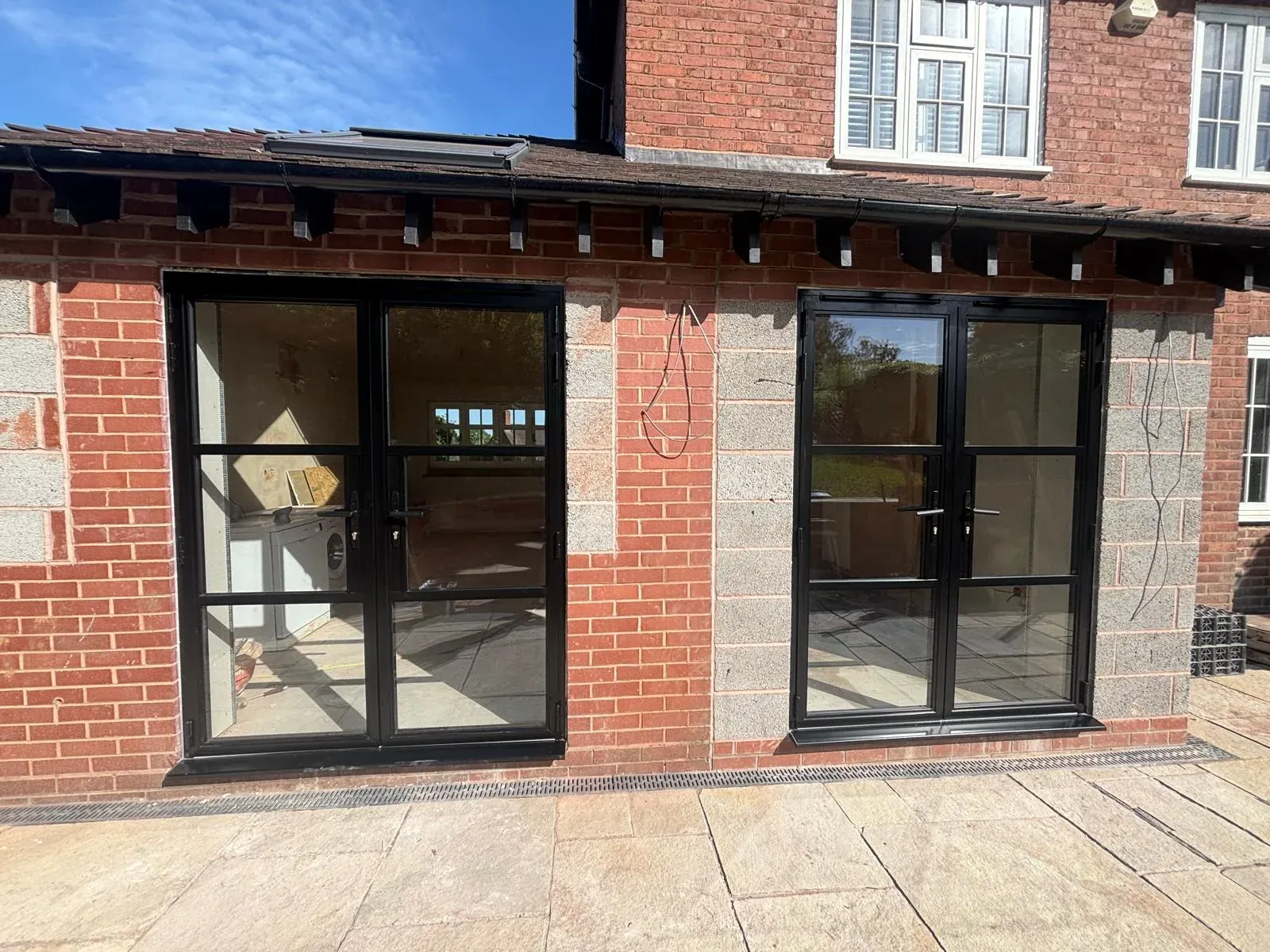 aluminium window and door installation by Heritage Windows and Doors in the West Midlands