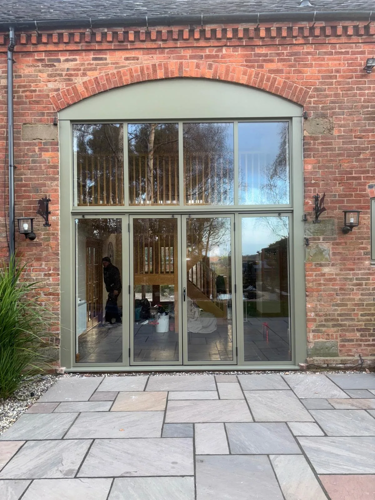 aluminium window and door installation by Heritage Windows and Doors in the West Midlands