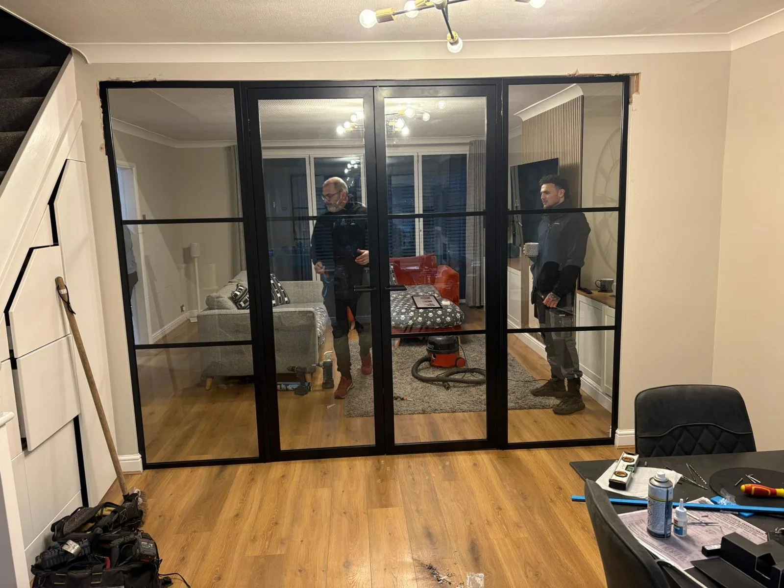 aluminium window and door installation by Heritage Windows and Doors in the West Midlands