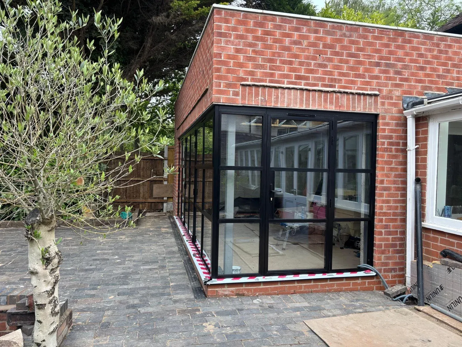 aluminium window and door installation by Heritage Windows and Doors in the West Midlands