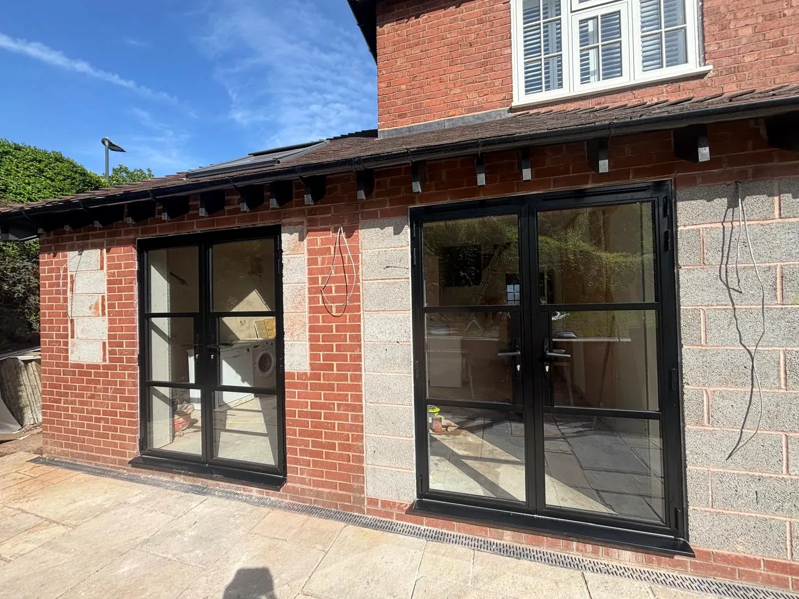 aluminium window and door installation by Heritage Windows and Doors in the West Midlands