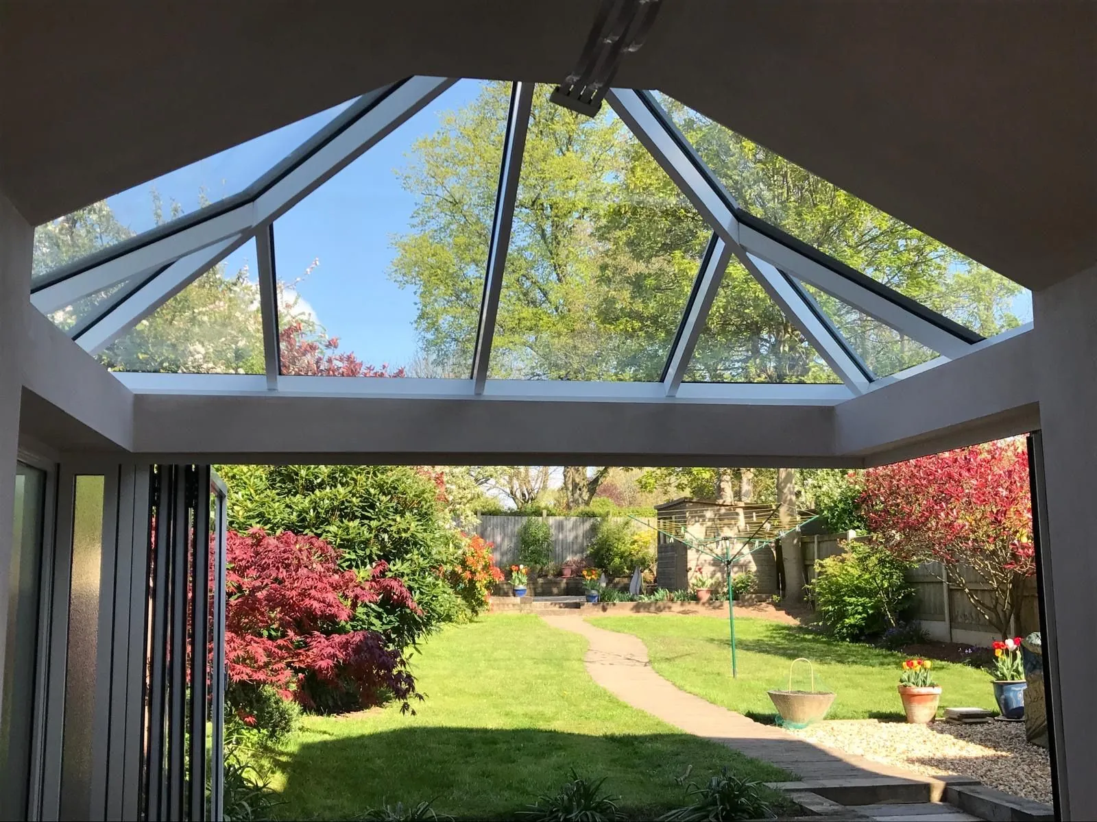 Bi-fold door installation by Heritage Windows and Doors in the West Midlands