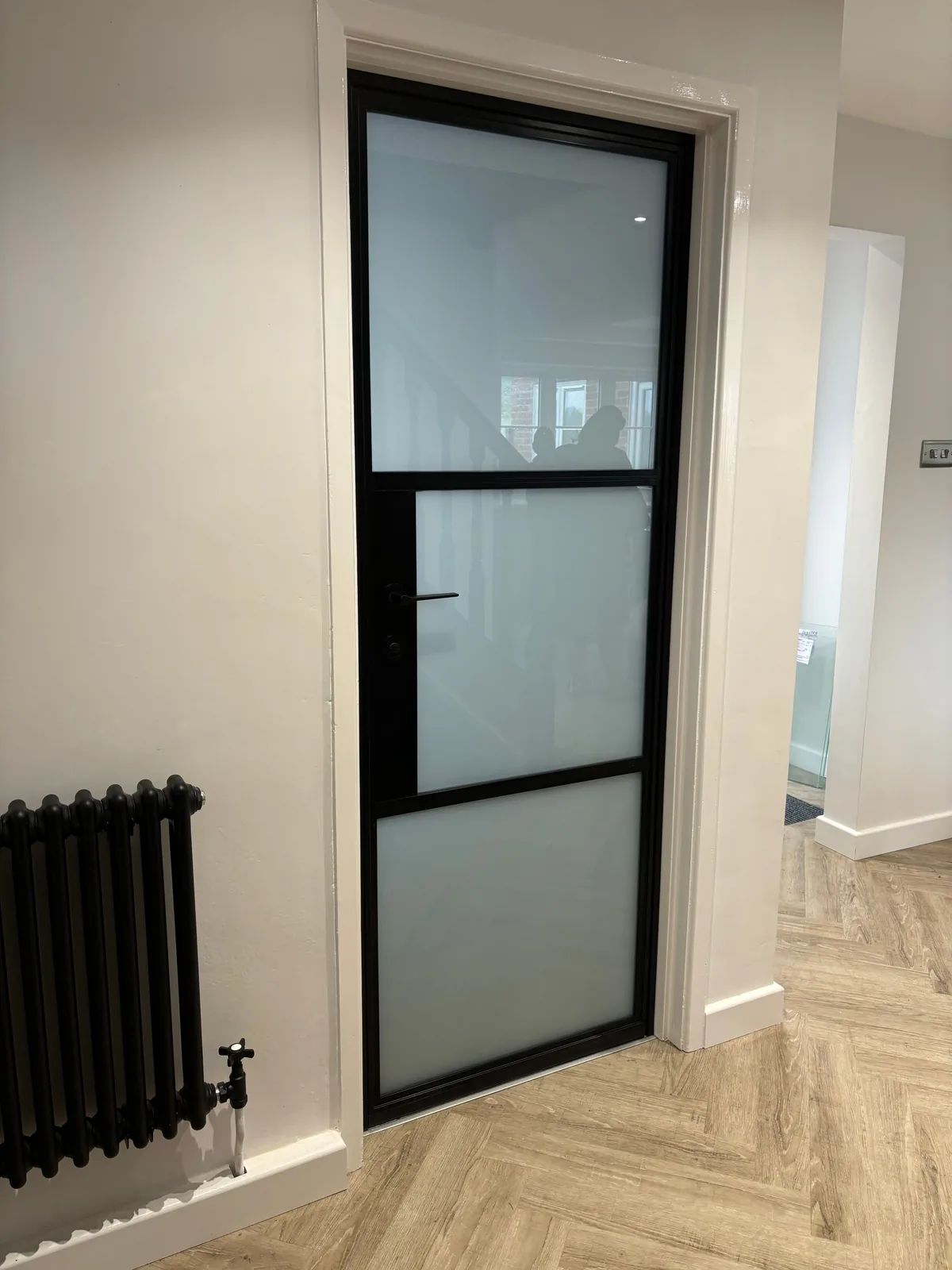 Frosted glazing for privacy without losing the light, by Heritage Windows and Doors in the West Midlands
