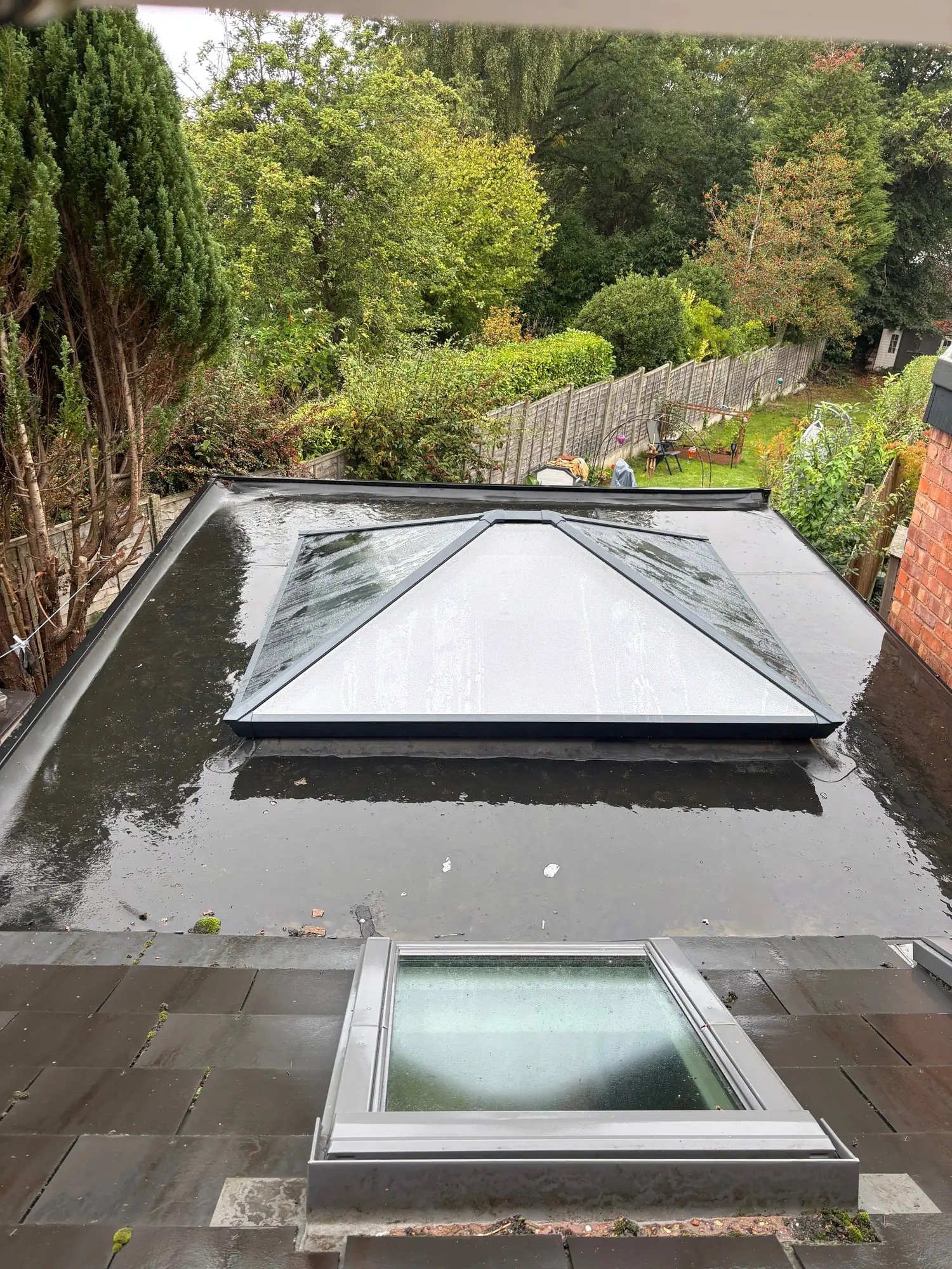 roof lantern and skylight installation by Heritage Windows and Doors in the West Midlands