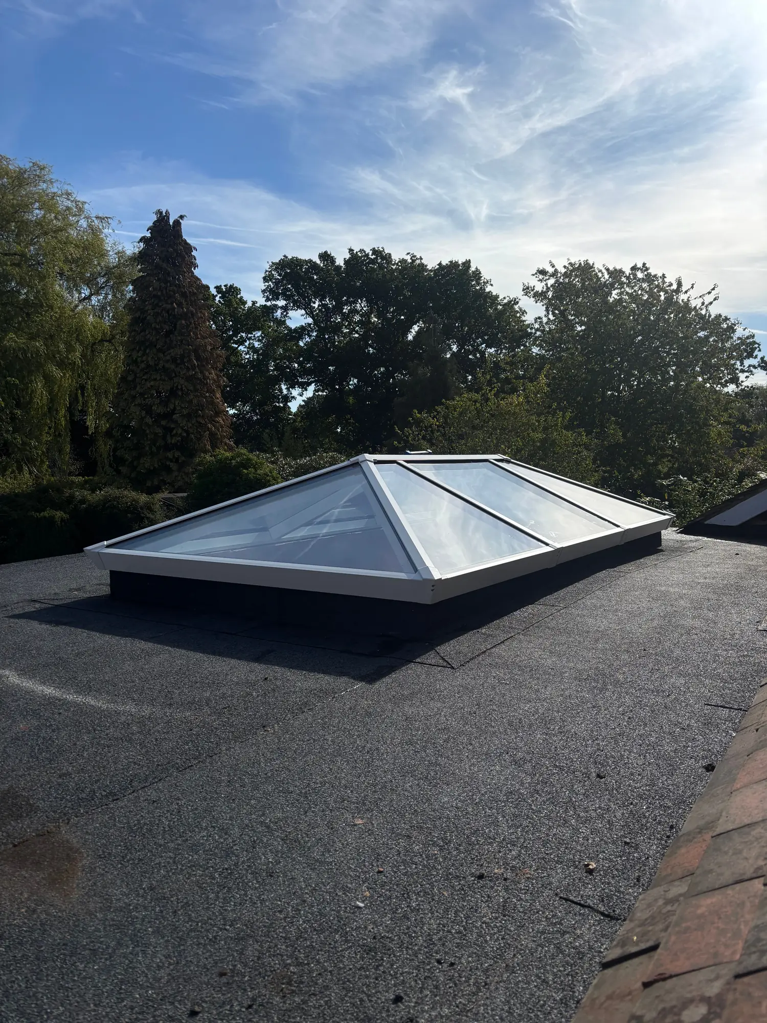 roof lantern and skylight installation by Heritage Windows and Doors in the West Midlands