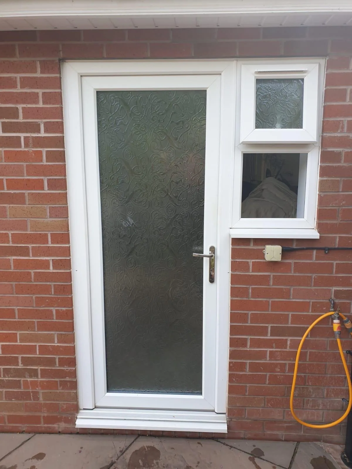 uPVC door installation by Heritage Windows and Doors in the West Midlands