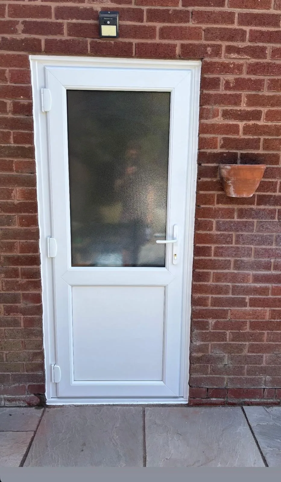 uPVC door installation by Heritage Windows and Doors in the West Midlands